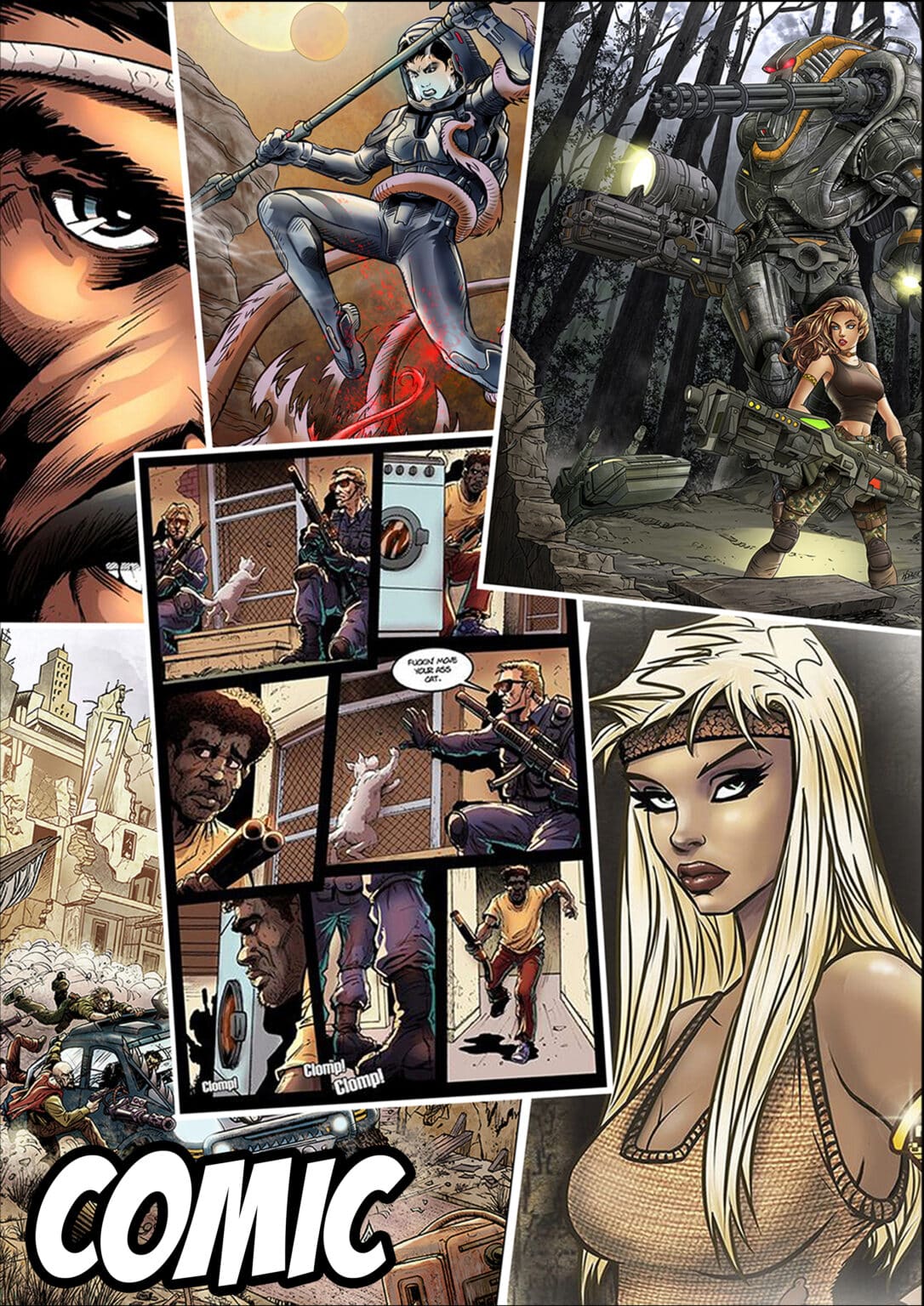 Training For Comics – Learn to draw like a pro